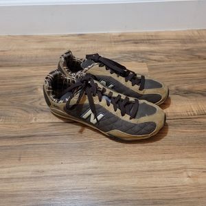 New Balance 442 Brown Quilted Casual Sneakers